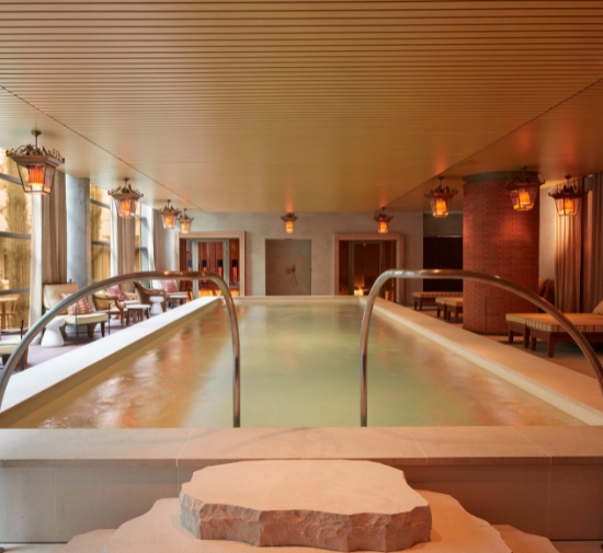 Indoor pool at Mondrian Bordeaux Les Carmes