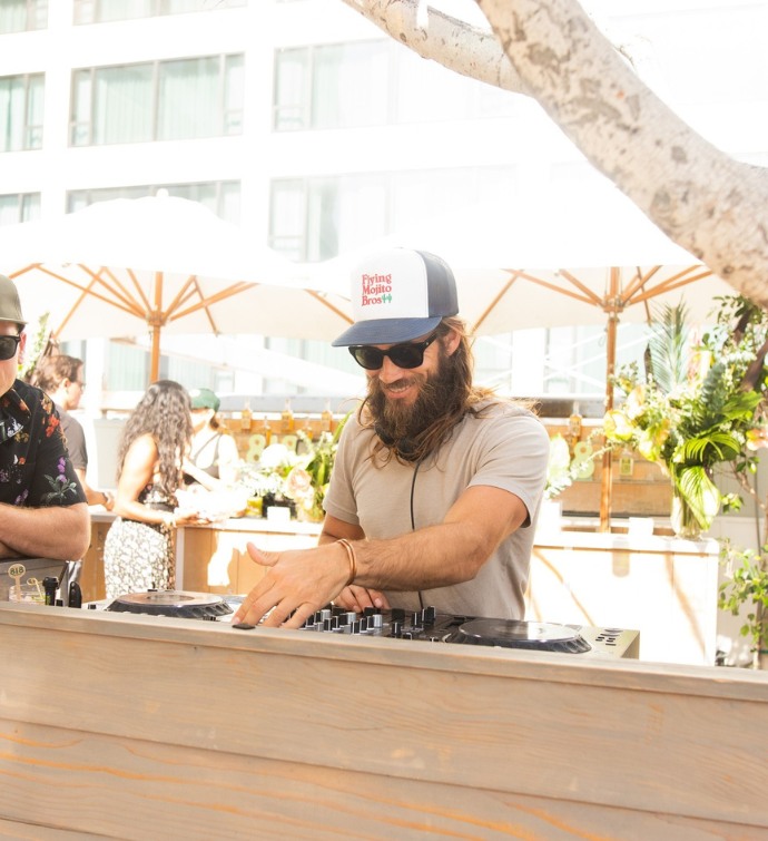 DJ at Skybar Los Angeles at Mondrian LA