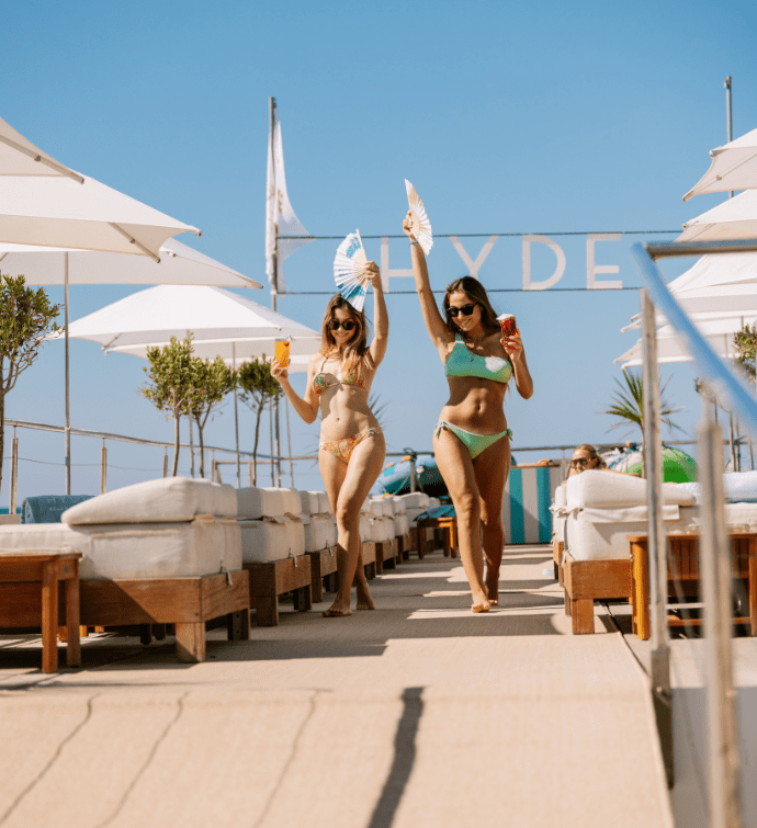 Girls on the pier