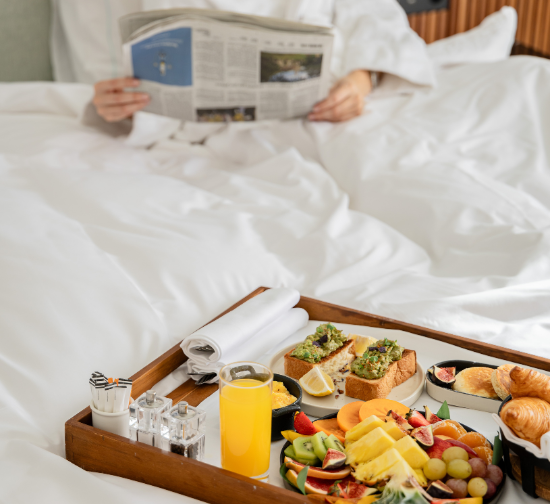 Breakfast in bed